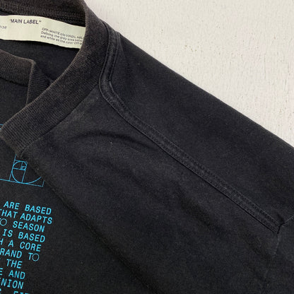 OFF-WHITE | オフホワイト DRIPPING ARROWS S/S OVER 半袖Ｔシャツ OMAA038R20185005 ブラック サイズ：M【加古川店】