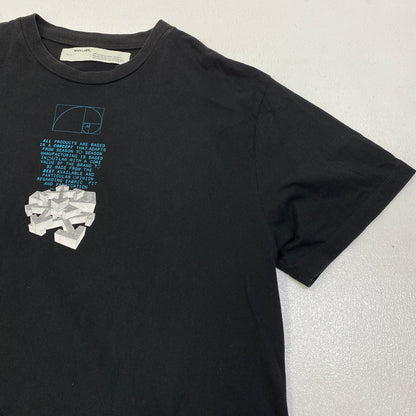 OFF-WHITE | オフホワイト DRIPPING ARROWS S/S OVER 半袖Ｔシャツ OMAA038R20185005 ブラック サイズ：M【加古川店】