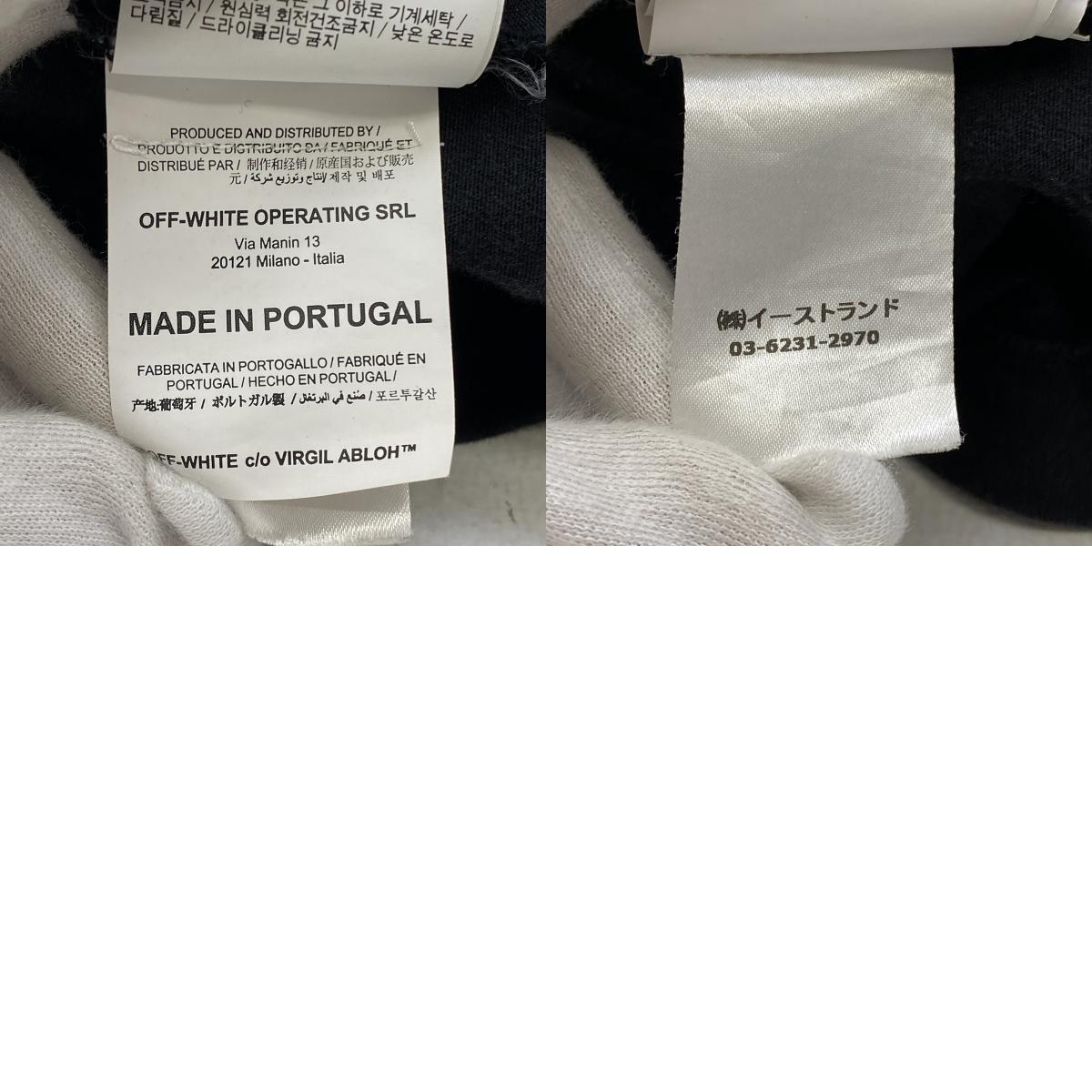 OFF-WHITE | オフホワイト DRIPPING ARROWS S/S OVER 半袖Ｔシャツ OMAA038R20185005 ブラック サイズ：M【加古川店】