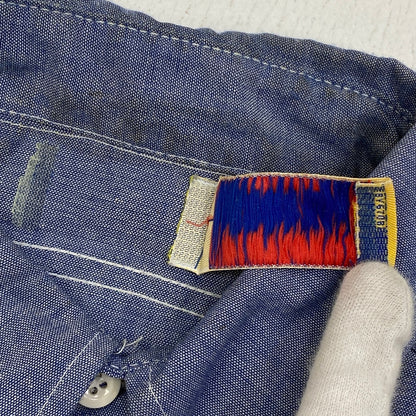 BIG YANK | ビッグヤンク CHAMBRAY SHIRT 70'S 長袖シャツ インディゴ サイズ：M【加古川店】