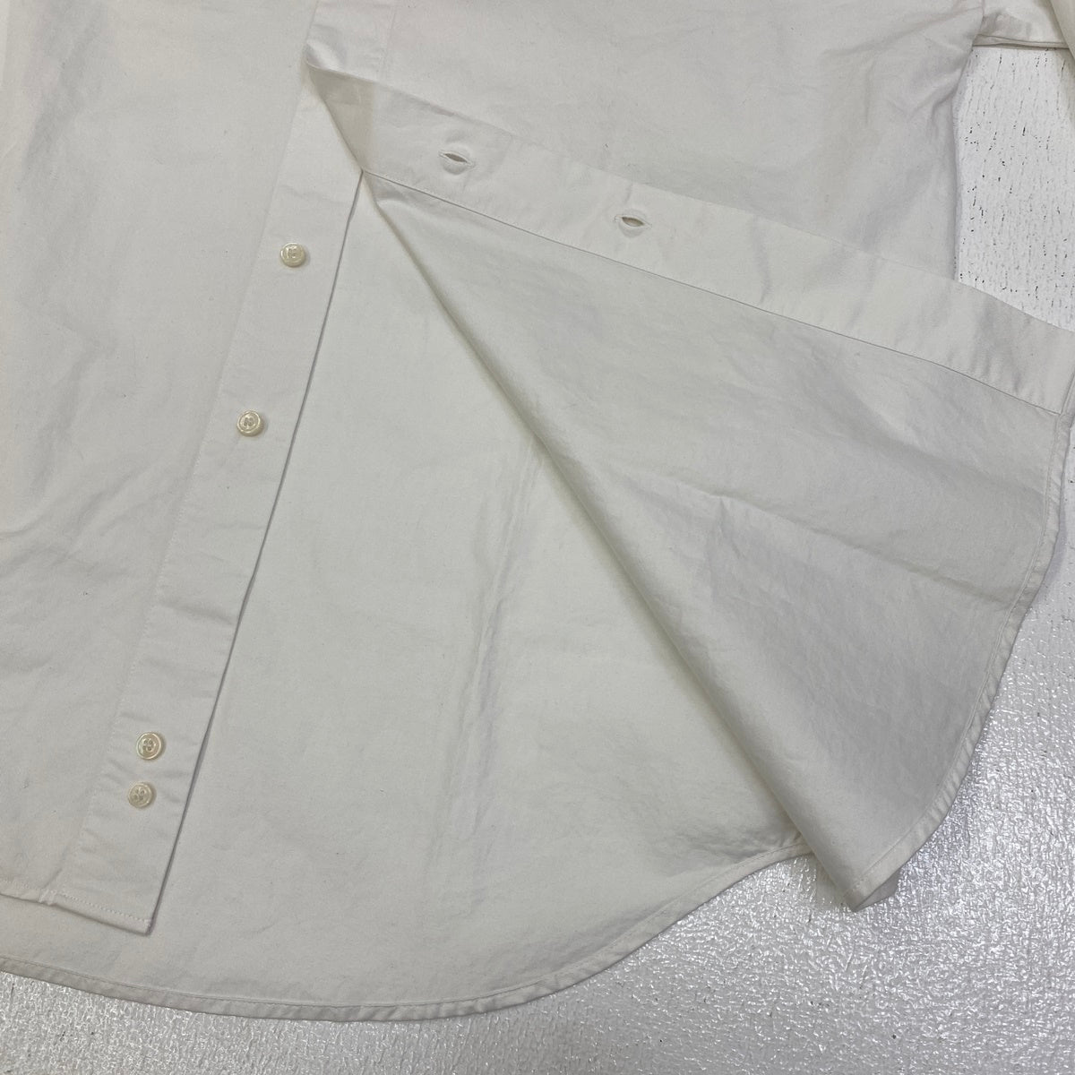 DIESEL | ディーゼル S-LIMO-LOGO 23SS 長袖シャツ A08497 ホワイト サイズ：46【加古川店】