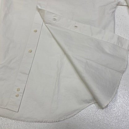 DIESEL | ディーゼル S-LIMO-LOGO 23SS 長袖シャツ A08497 ホワイト サイズ：46【加古川店】