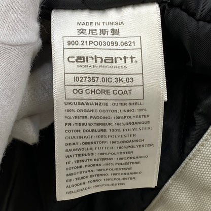 Carhartt WIP | カーハートダブリューアイピー OG CHORE COAT HAMMER AGED カバーオール I027357 ホワイト サイズ：XL【加古川店】