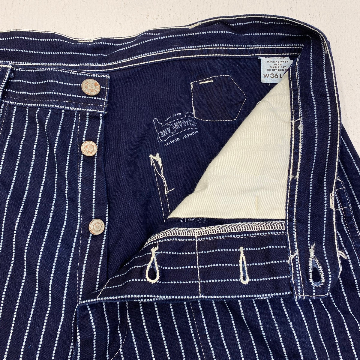 SUGAR CANE | シュガーケーン 9oz. WABASH STRIPE ENGINEER PANTS パンツ sc40786 サイズ：36【加古川店】