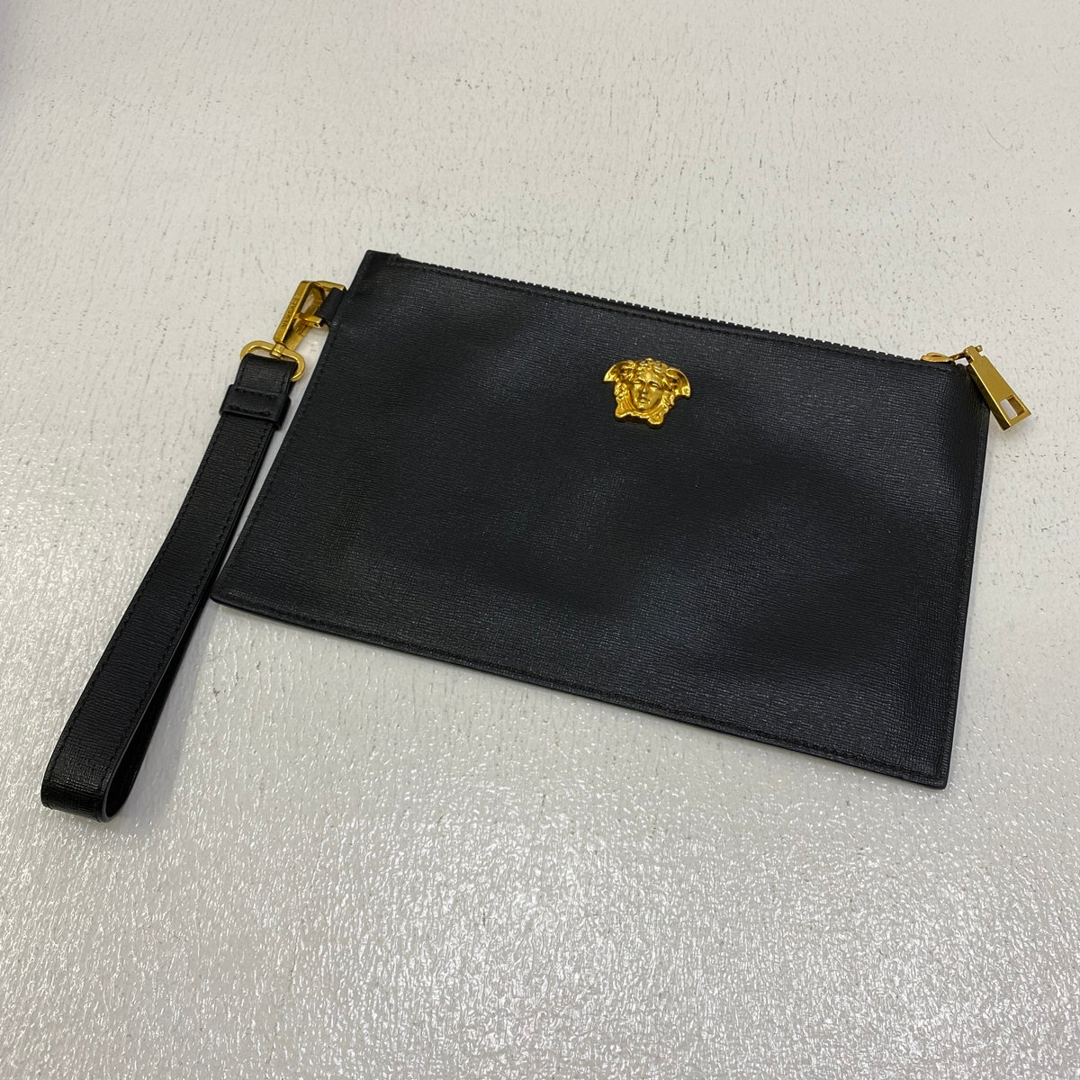 VERSACE | ヴェルサーチ クラッチバッグ ブラック【加古川店】