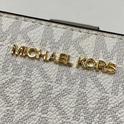 Michael Kors | マイケルコース シグネチャー 二つ折り財布 ホワイト【加古川店】