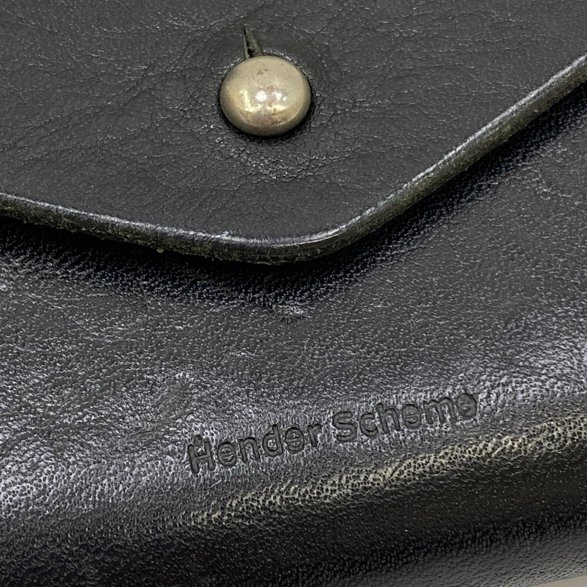 Hender Scheme | エンダースキーマ one piece card case コインケース ブラック【加古川店】