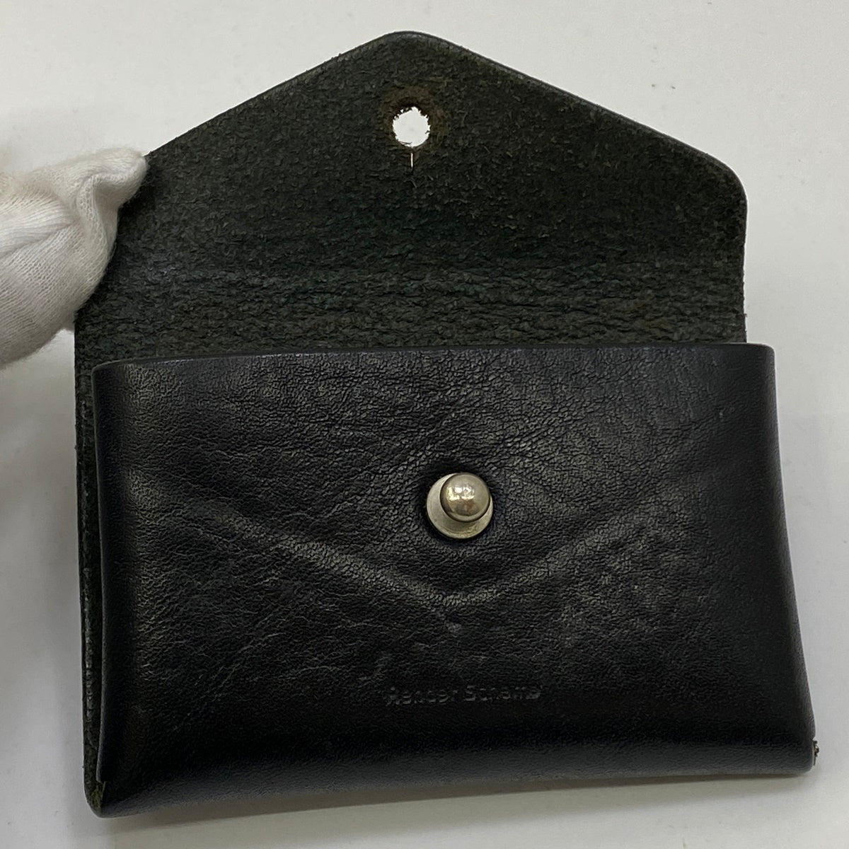 Hender Scheme | エンダースキーマ one piece card case コインケース ブラック【加古川店】