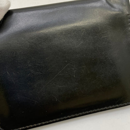 SLOW | スロウ SLOW&CO CORDOVAN MINI WALLET 二つ折り財布 ブラック【加古川店】