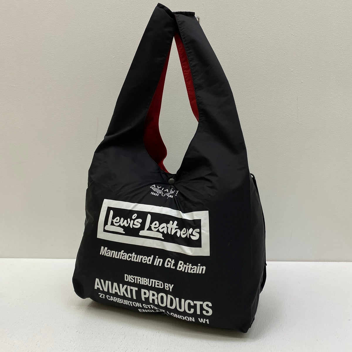 PORTER | ポーター ×Lewis Leathers SHOPPING BAG その他バッグ 390-92366 ブラック【加古川店】