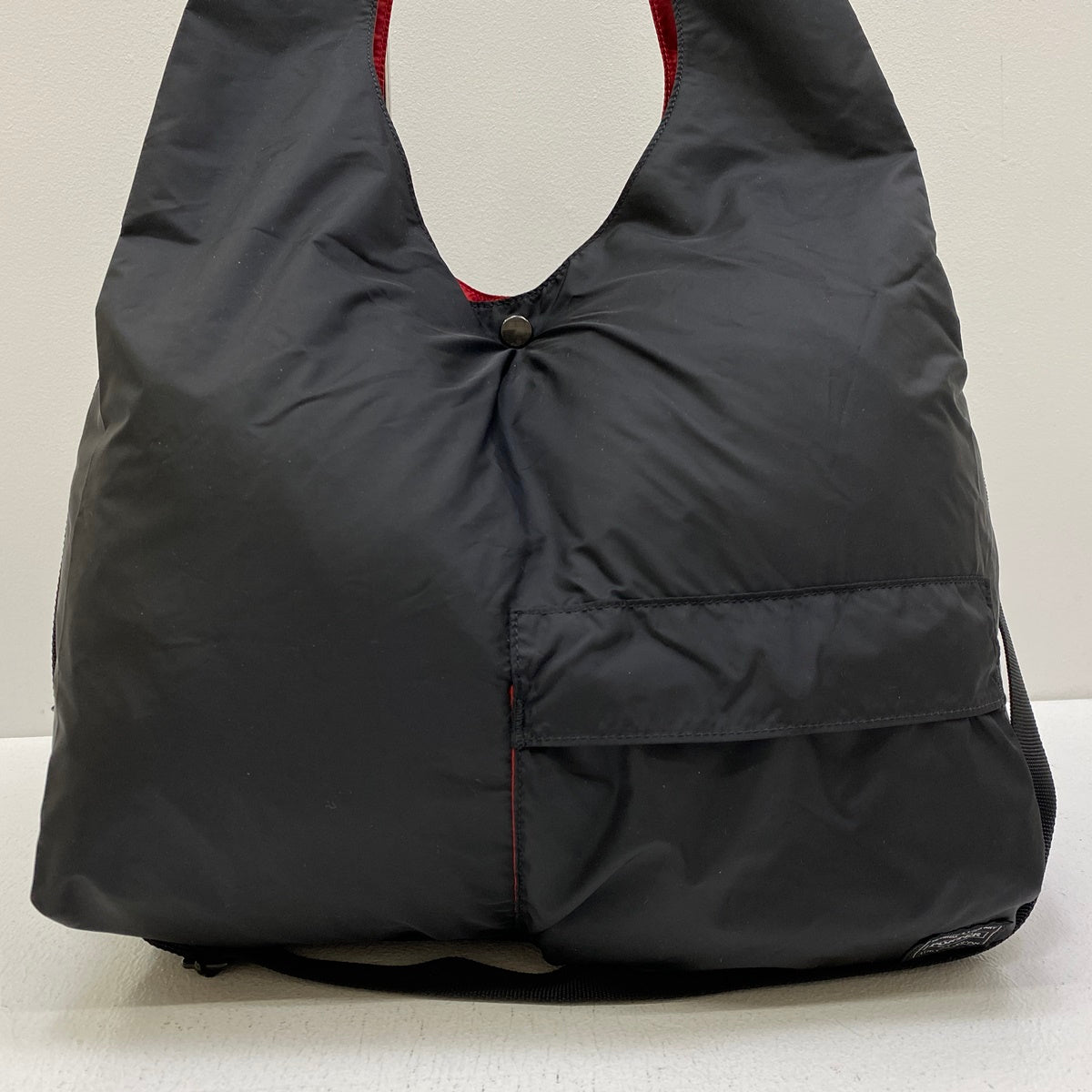 PORTER | ポーター ×Lewis Leathers SHOPPING BAG その他バッグ 390-92366 ブラック【加古川店】