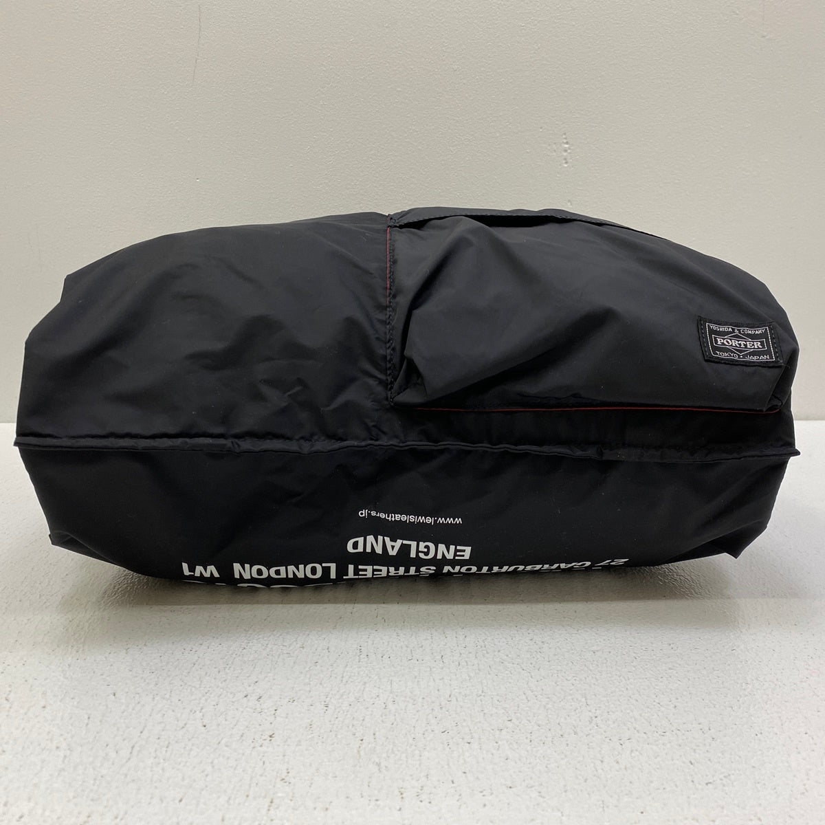 PORTER | ポーター ×Lewis Leathers SHOPPING BAG その他バッグ 390-92366 ブラック【加古川店】