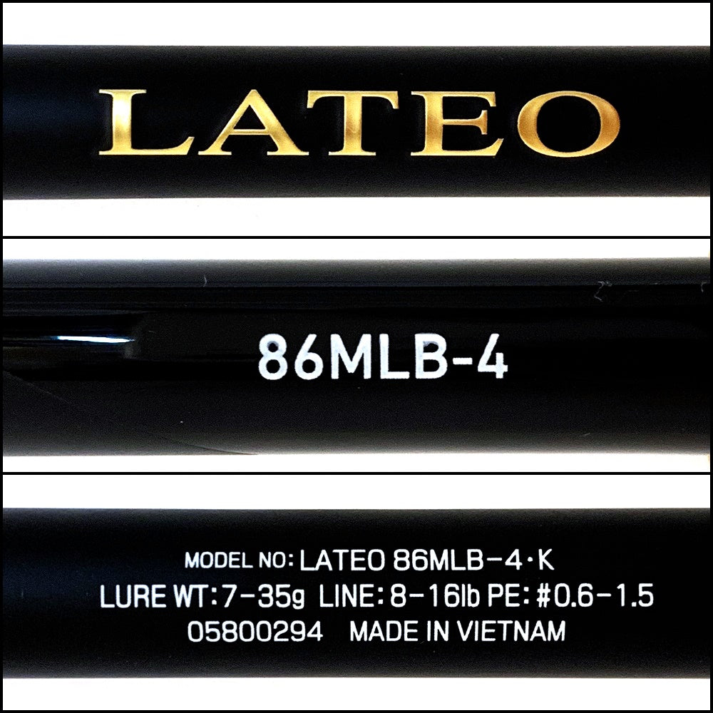 【釣り/つり/釣具/ロッド】Daiwa | ダイワ ラテオ 86MLB-4・K【加古川店】