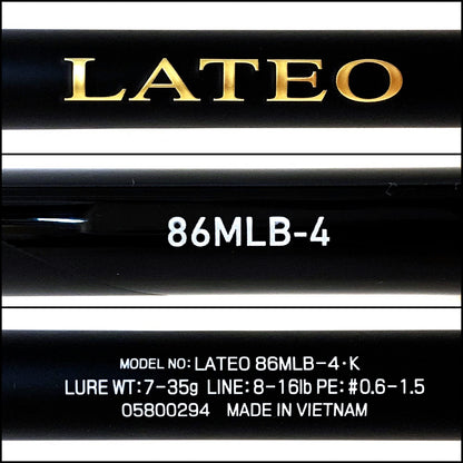 【釣り/つり/釣具/ロッド】Daiwa | ダイワ ラテオ 86MLB-4・K【加古川店】