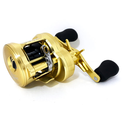 【フィッシング/釣り/釣具/リール】 【ベイトリール/左ハンドル】SHIMANO | シマノ 21カルカッタコンクエスト 201HG【加古川店】