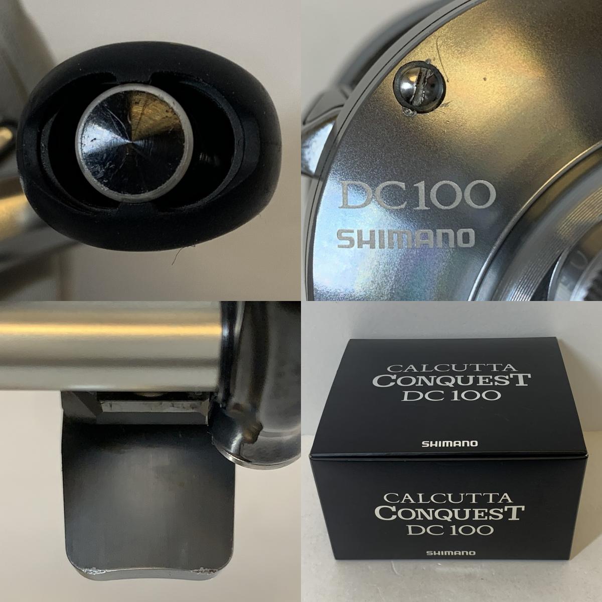 【中古】【フィッシング/釣り/釣具/リール】 【ベイトリール/右ハンドル】SHIMANO | シマノ 20カルカッタコンクエストDC 100【加古川店】