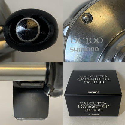 【中古】【フィッシング/釣り/釣具/リール】 【ベイトリール/右ハンドル】SHIMANO | シマノ 20カルカッタコンクエストDC 100【加古川店】