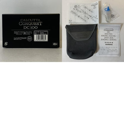 【中古】【フィッシング/釣り/釣具/リール】 【ベイトリール/右ハンドル】SHIMANO | シマノ 20カルカッタコンクエストDC 100【加古川店】