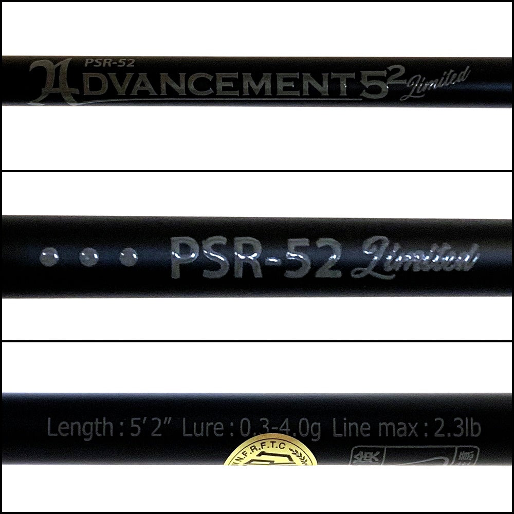 【釣り/つり/釣具/ロッド】THIRTY34FOUR | サーティーフォー アドバンスメント52 PSR-52【加古川店】