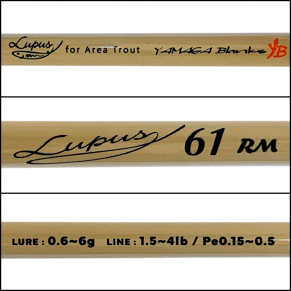 【釣り/つり/釣具/ロッド】YAMAGA Blanks | ヤマガブランクス ルーパス・フォーエリアトラウト 61RM【加古川店】