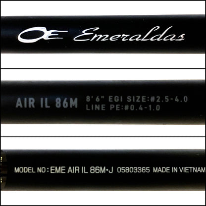 【中古】【釣り/つり/釣具/ロッド】Daiwa | ダイワ エメラルダス AIR IL86M・J【加古川店】