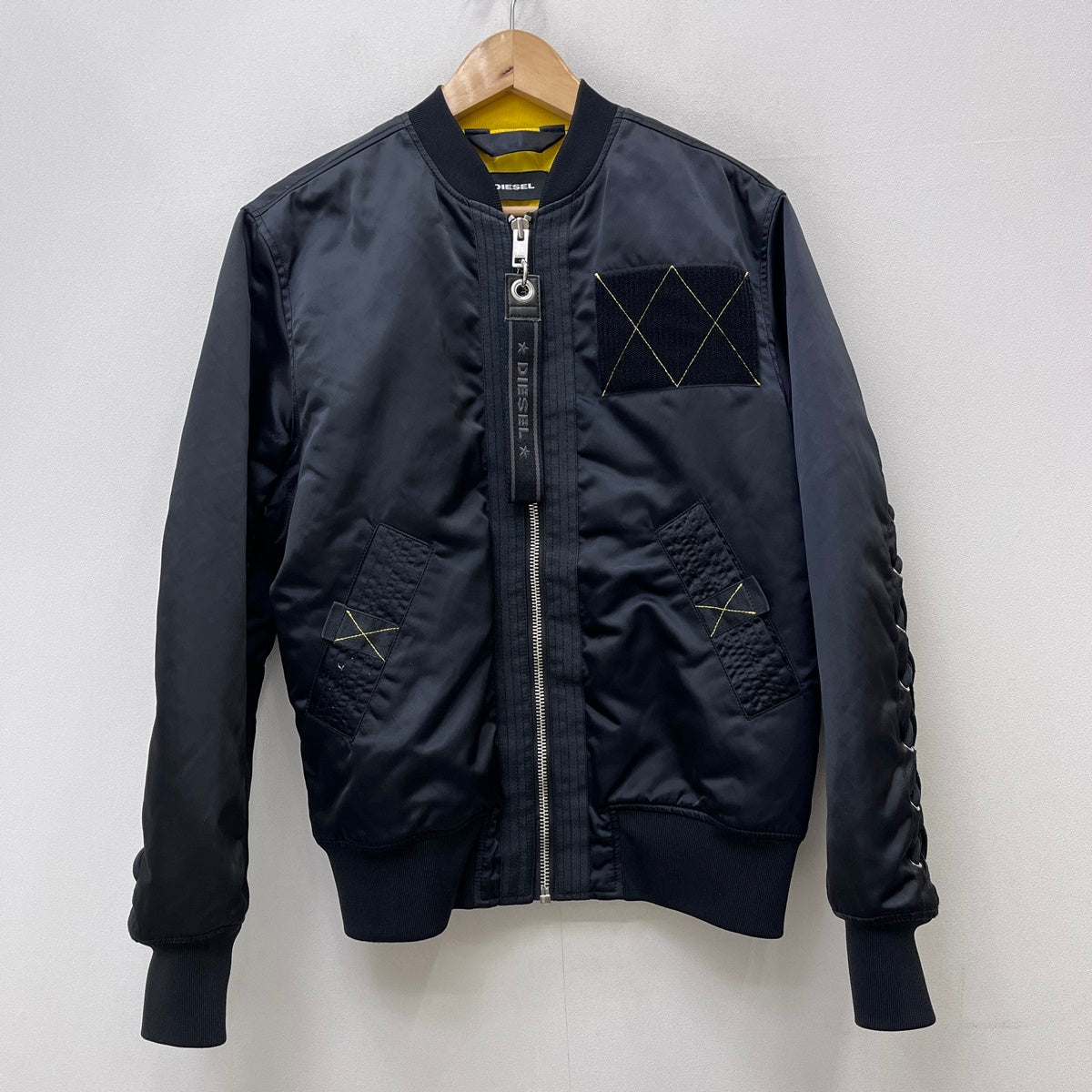DIESEL | ディーゼル J-WESTACE UP ミリタリージャケット ブラック サイズ：S【加古川店】