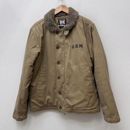 AVIREX | アヴィレックス N-1 DECK JACKET:U.S.N ミリタリージャケット 6192246 ベージュ サイズ：L【加古川店】