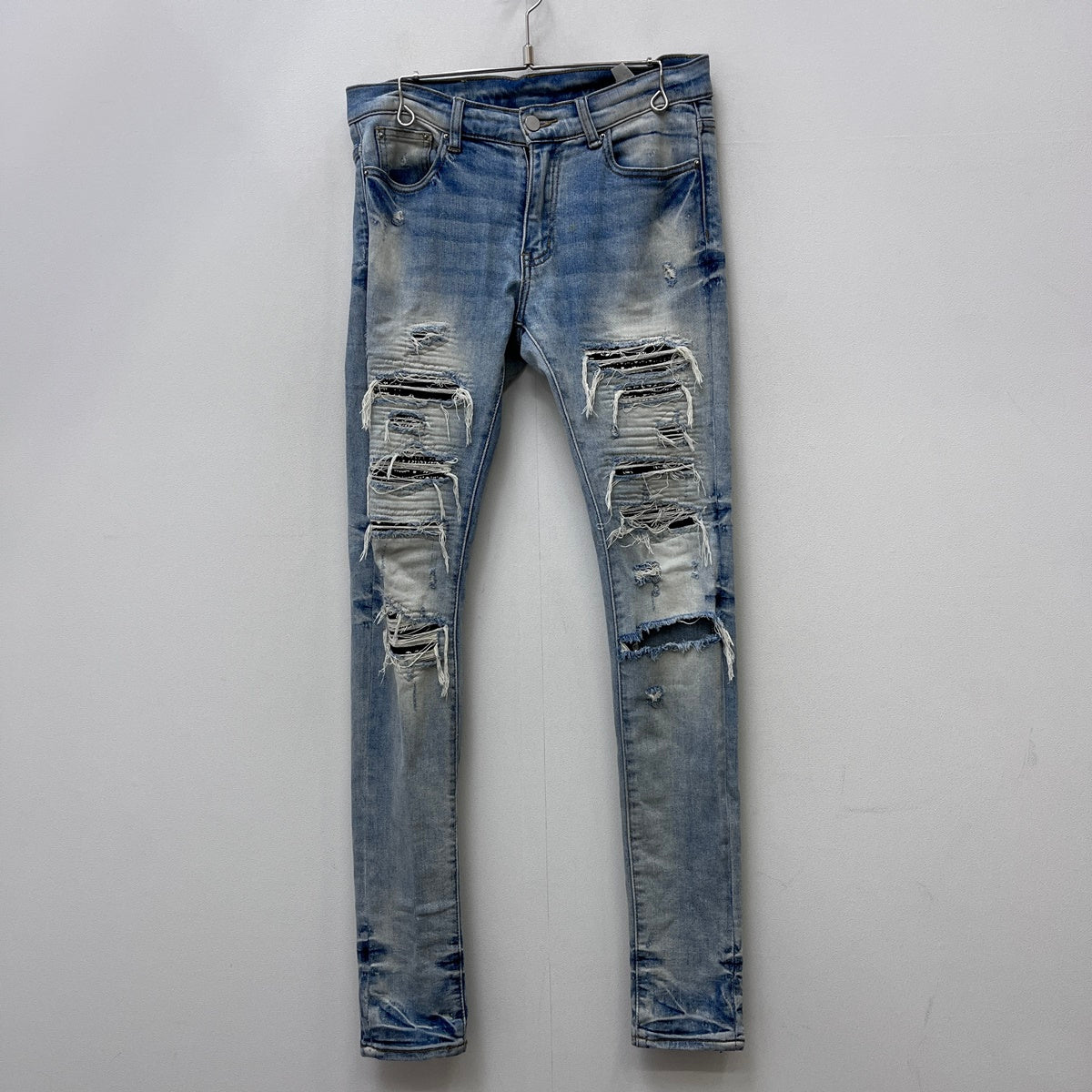 mnml | ミニマル X165 PAISLEY STRETCH DENIM デニムパンツ インディゴ サイズ：29【加古川店】