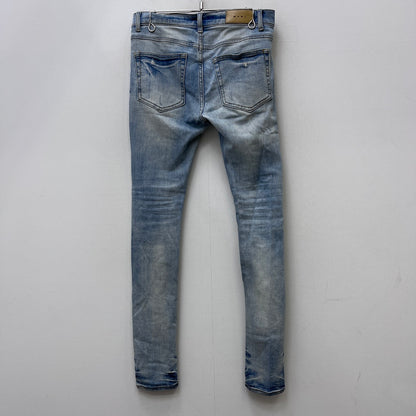 mnml | ミニマル X165 PAISLEY STRETCH DENIM デニムパンツ インディゴ サイズ：29【加古川店】
