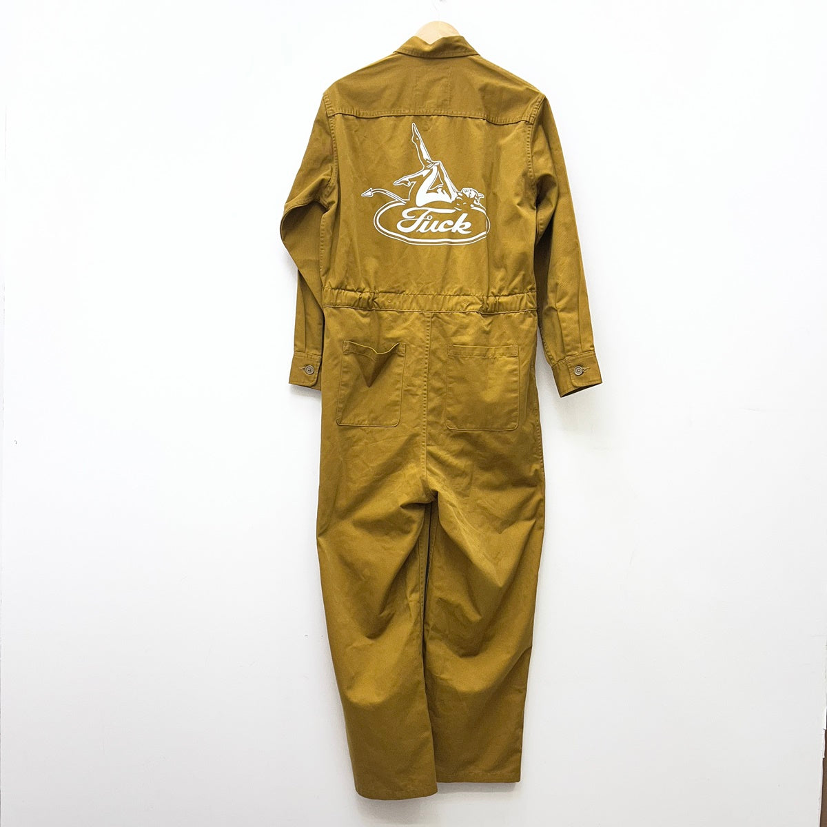 HYSTERIC GLAMOUR | ヒステリックグラマー MOTOR ｵｰﾙｲﾝﾜﾝ ツナギ 02241AS01 ベージュ サイズ：S【加古川店】
