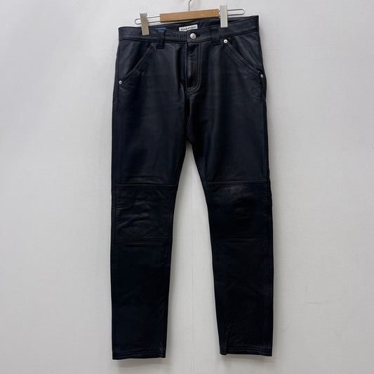 FLAGSTUFF | フラッグスタッフ BLACKMEANS LEATHER PANTS パンツ 2016AW-FS-13 ブラック サイズ：L【加古川店】