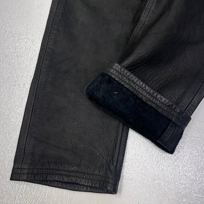 FLAGSTUFF | フラッグスタッフ BLACKMEANS LEATHER PANTS パンツ 2016AW-FS-13 ブラック サイズ：L【加古川店】