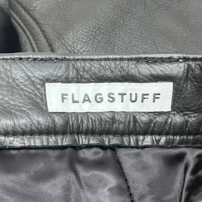 FLAGSTUFF | フラッグスタッフ BLACKMEANS LEATHER PANTS パンツ 2016AW-FS-13 ブラック サイズ：L【加古川店】