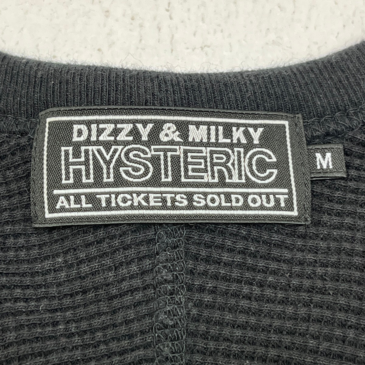 HYSTERIC GLAMOUR | ヒステリックグラマー NUMBER 76 長袖Ｔシャツ 02253CL16 ブラック サイズ：M【加古川店】