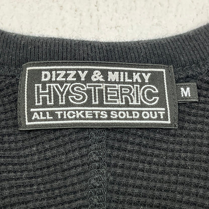 HYSTERIC GLAMOUR | ヒステリックグラマー NUMBER 76 長袖Ｔシャツ 02253CL16 ブラック サイズ：M【加古川店】