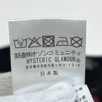 HYSTERIC GLAMOUR | ヒステリックグラマー NUMBER 76 長袖Ｔシャツ 02253CL16 ブラック サイズ：M【加古川店】