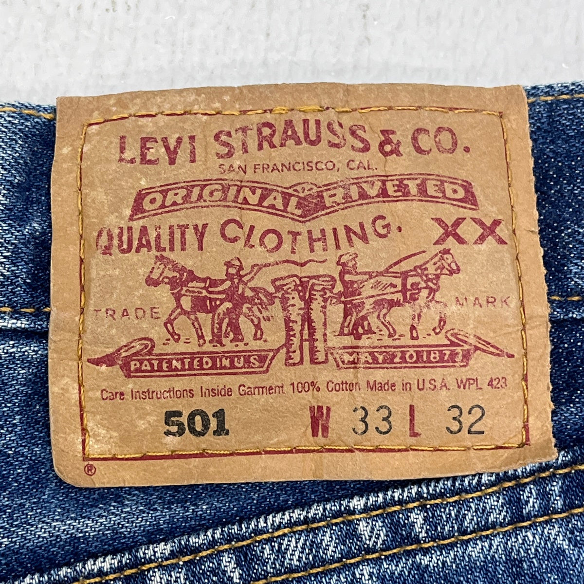 Levi's | リーバイス USA製 501 デニムパンツ インディゴ サイズ：33【加古川店】