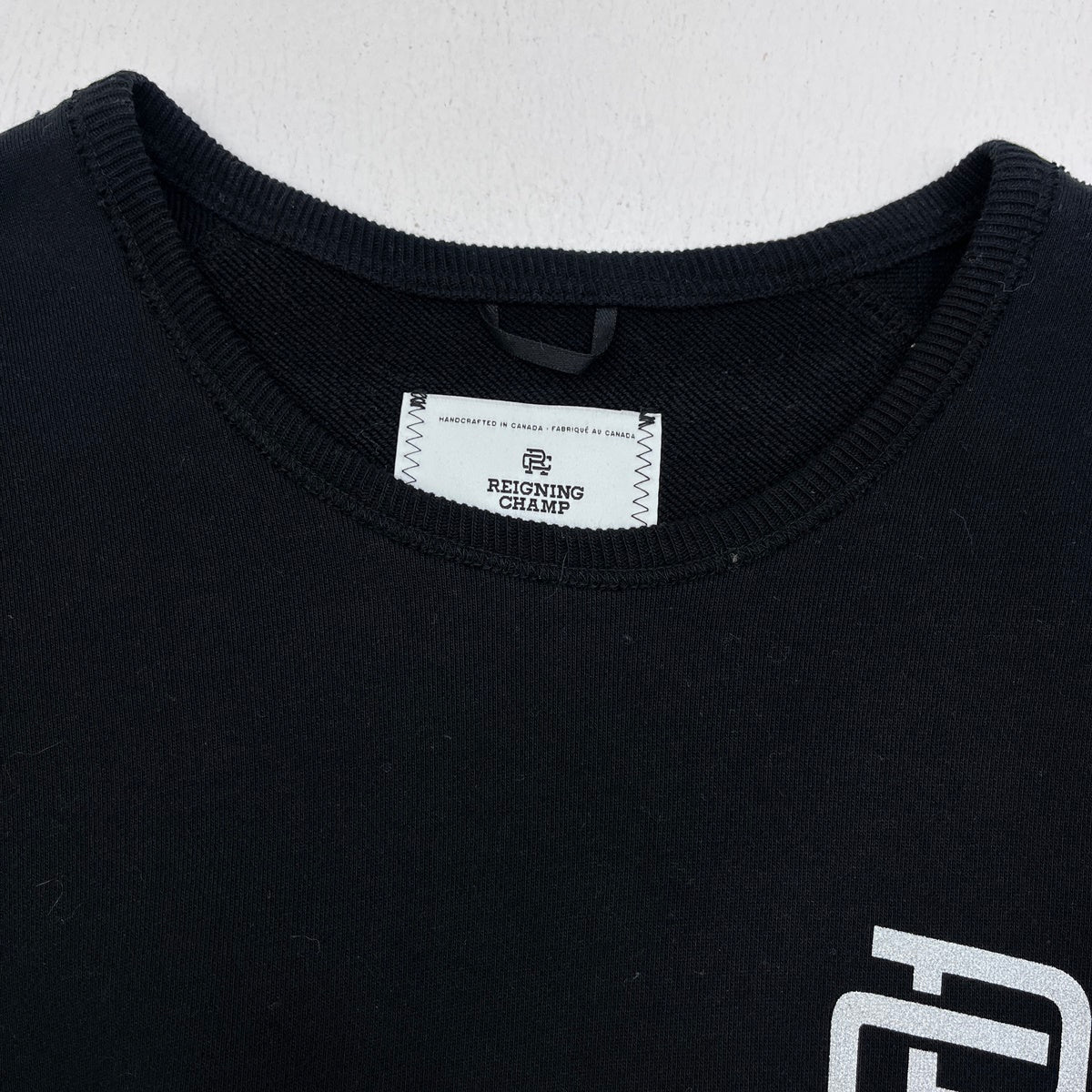 Ron Herman | ロンハーマン REIGNING CHAMP 別注 スウェット 3120900506 ブラック サイズ：M【加古川店】