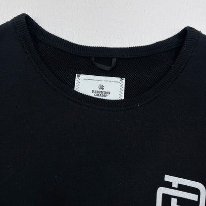 Ron Herman | ロンハーマン REIGNING CHAMP 別注 スウェット 3120900506 ブラック サイズ：M【加古川店】