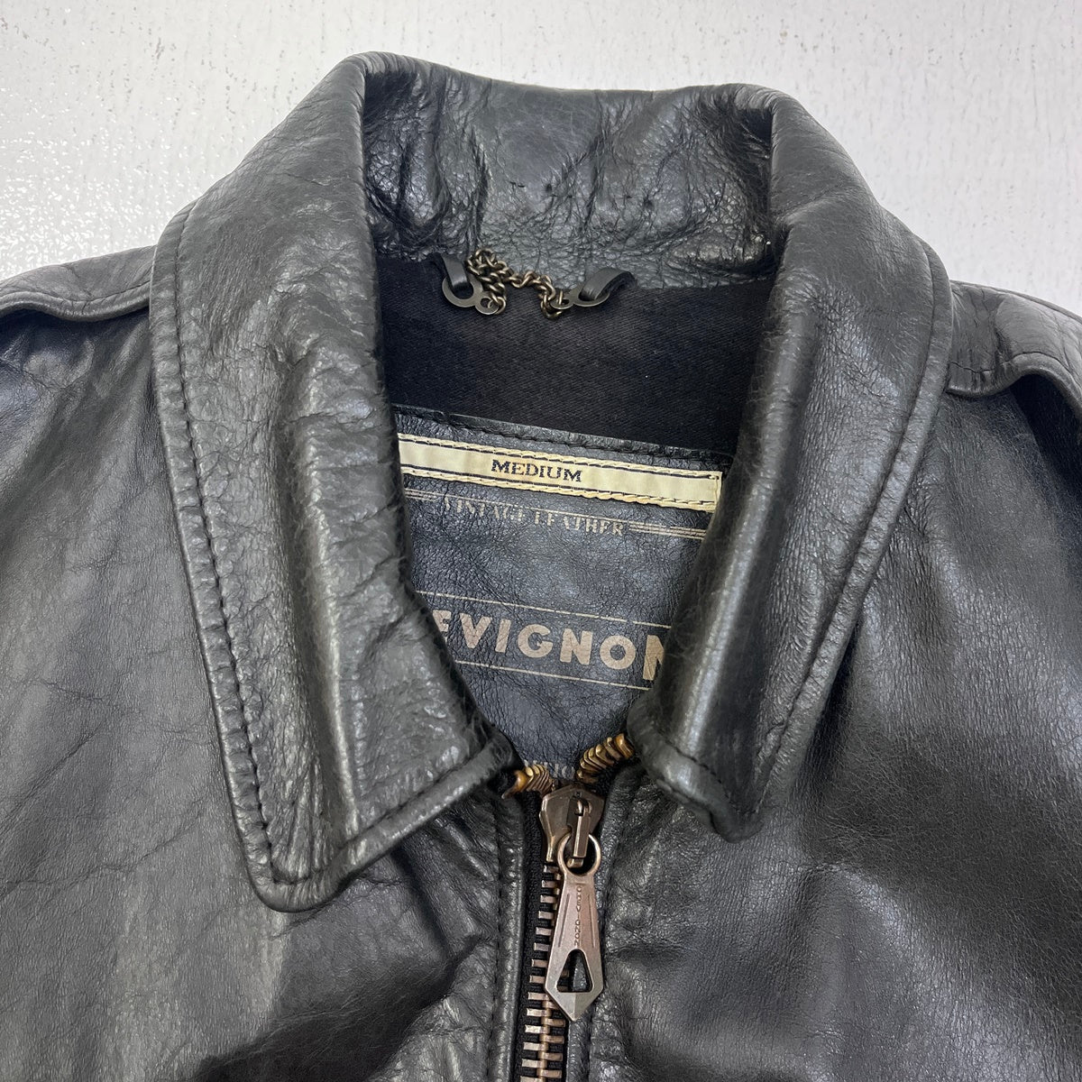 B.52 90-00'S CHEVIGNON レザー ブラック サイズ：M【加古川店】