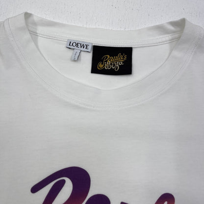 LOEWE | ロエベ Paula's Ibiza 半袖Ｔシャツ H616341X19 ホワイト サイズ：L【加古川店】