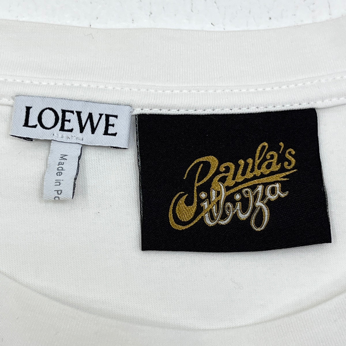 LOEWE | ロエベ Paula's Ibiza 半袖Ｔシャツ H616341X19 ホワイト サイズ：L【加古川店】