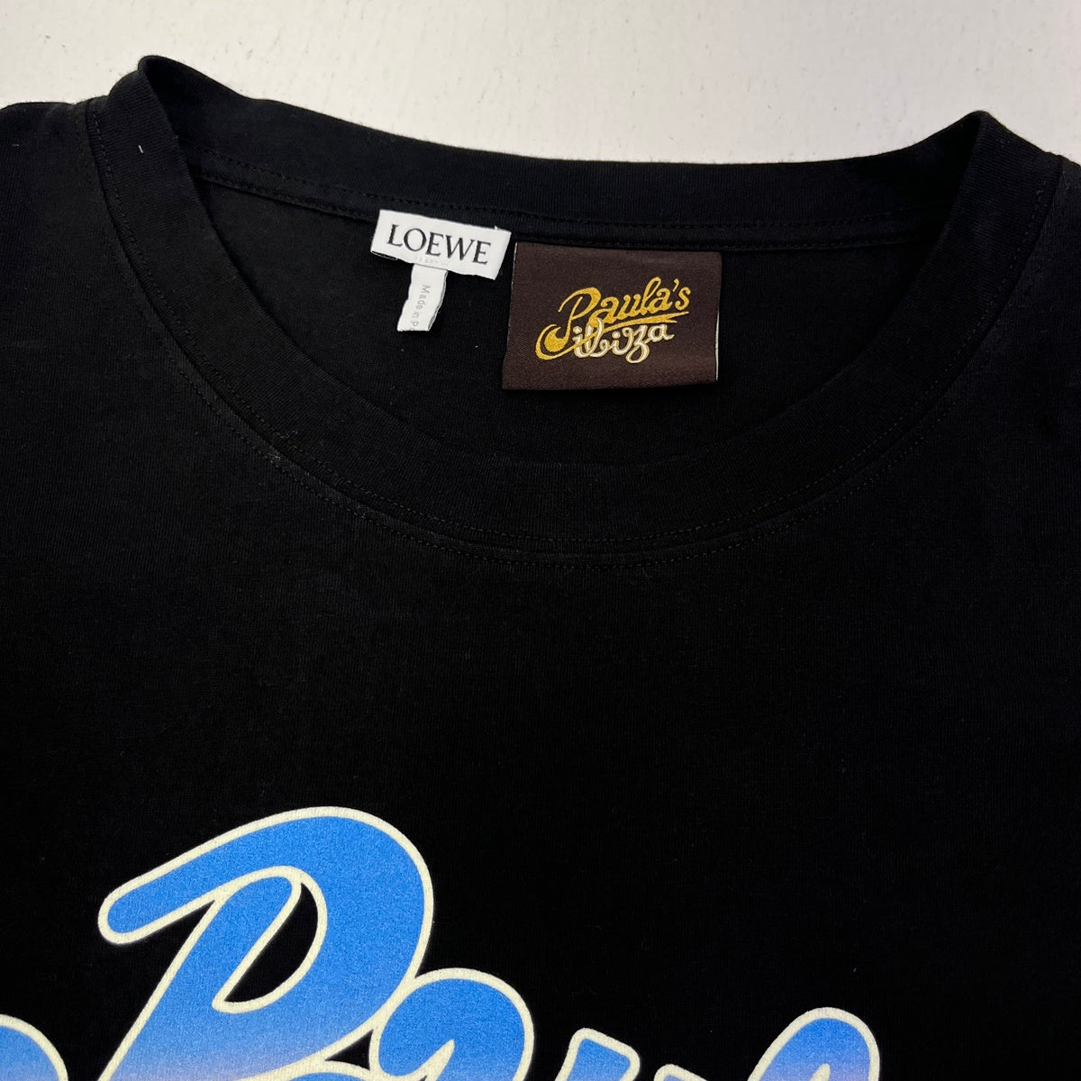 LOEWE | ロエベ Paula's Ibiza 半袖Ｔシャツ H616341X20 ブラック サイズ：L【加古川店】