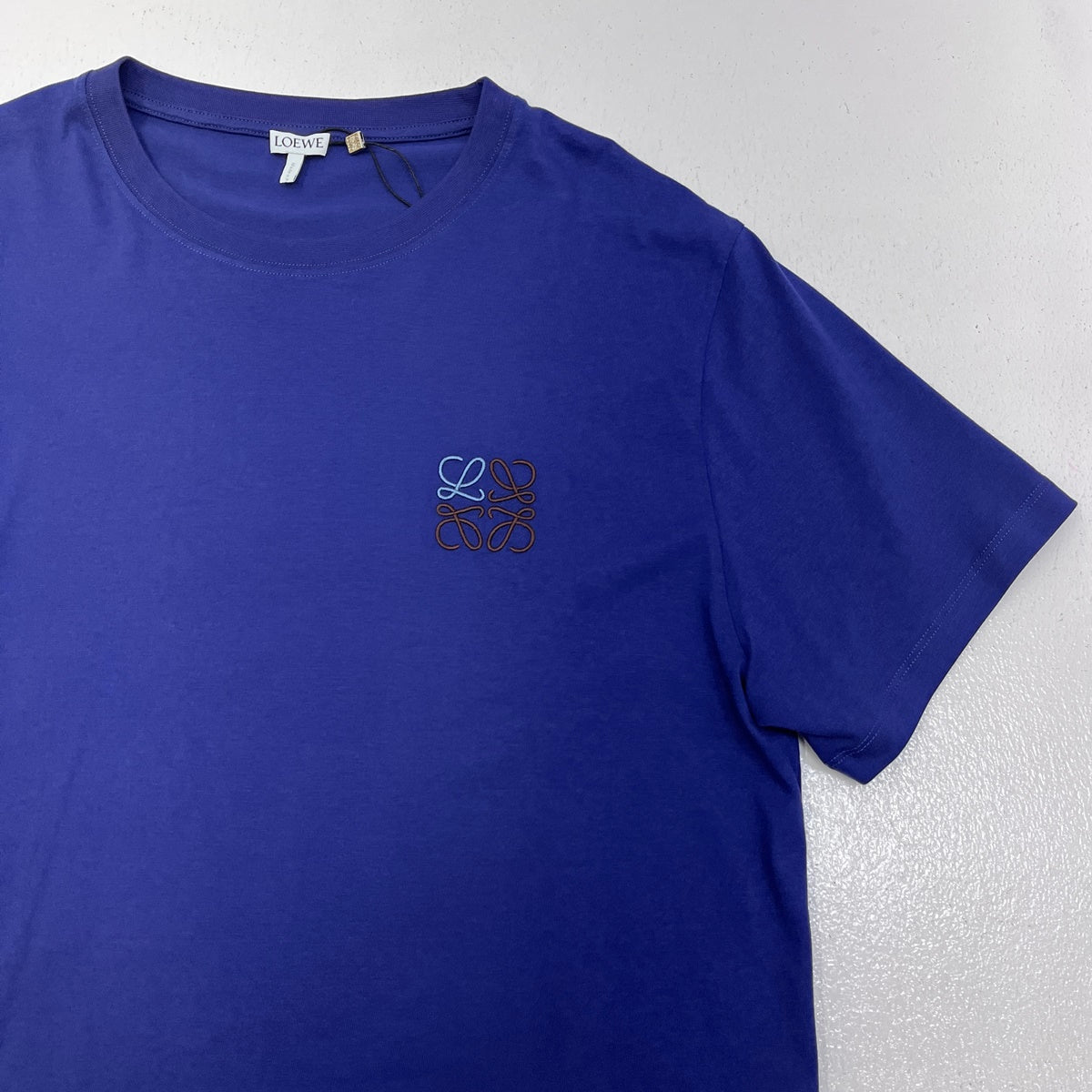 LOEWE | ロエベ ANAGRAM T SHIRT 22s 半袖Ｔシャツ H526Y22J26 パープル サイズ：L【加古川店】