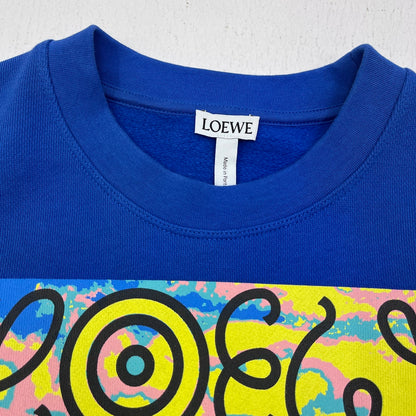 LOEWE | ロエベ Eye Sweatshirt スウェット H6199530PC ブルー サイズ：XS【加古川店】
