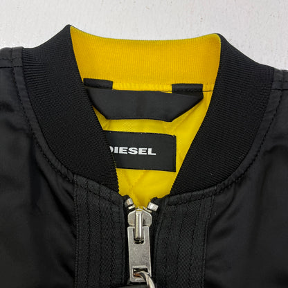 DIESEL | ディーゼル J-WESTACE UP ミリタリージャケット ブラック サイズ：S【加古川店】