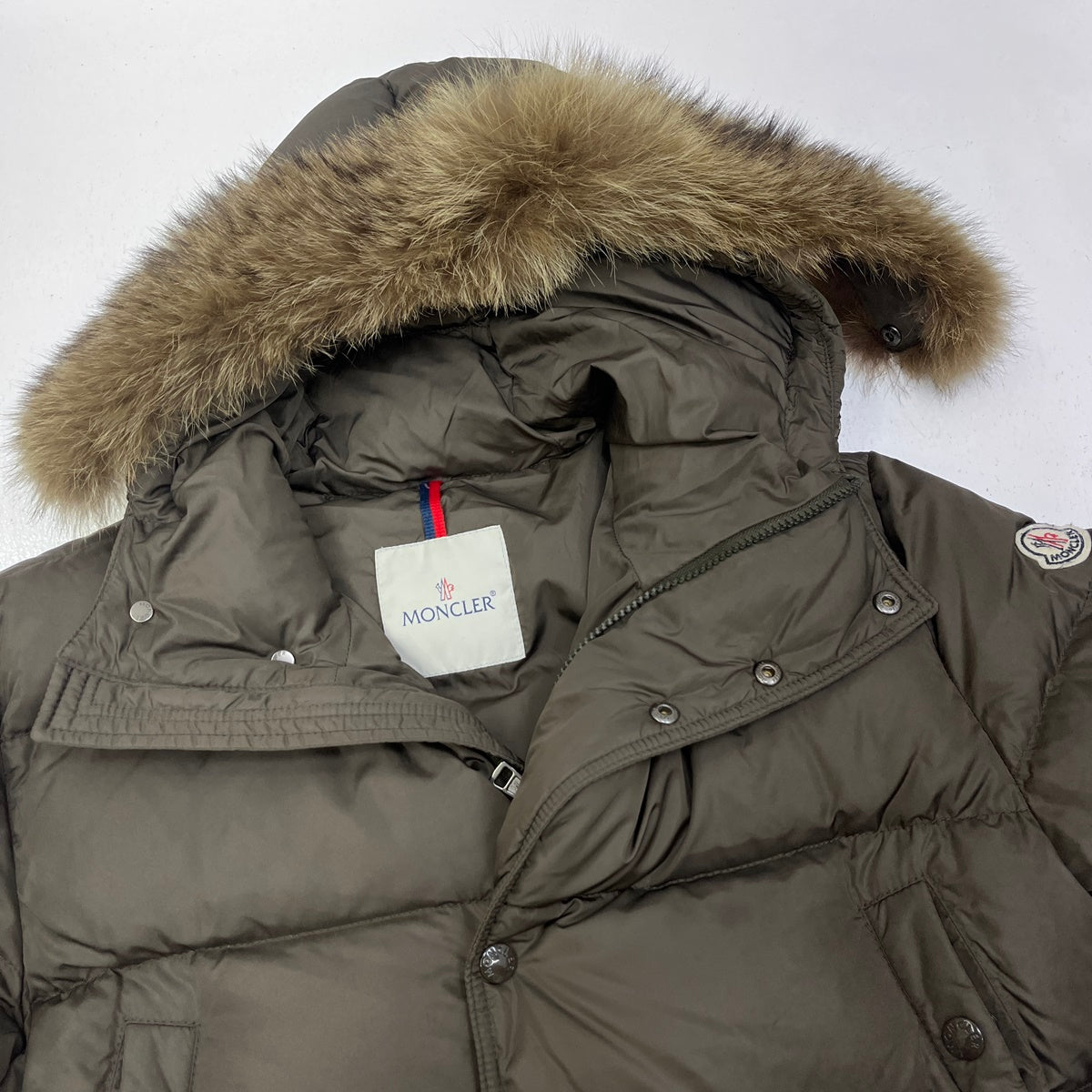 MONCLER | モンクレール SENEGA サイズ：0 12aw ダウンジャケット 220914232825 カーキ【加古川店】