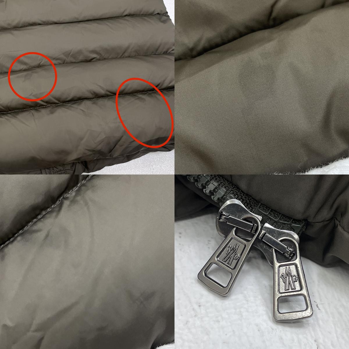 MONCLER | モンクレール SENEGA サイズ：0 12aw ダウンジャケット 220914232825 カーキ【加古川店】