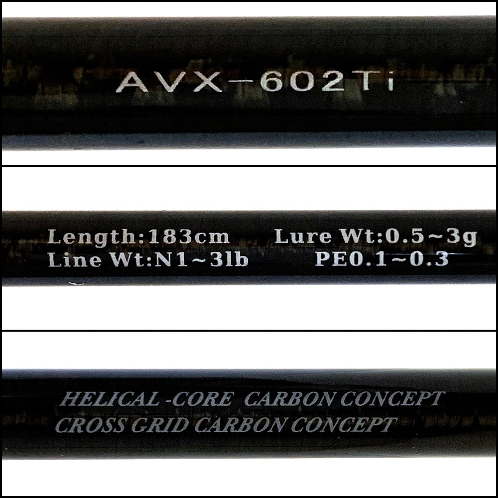 【釣り/つり/釣具/ロッド】SLASH | スラッシュ アクアビジョンEX AVX-602Ti【加古川店】