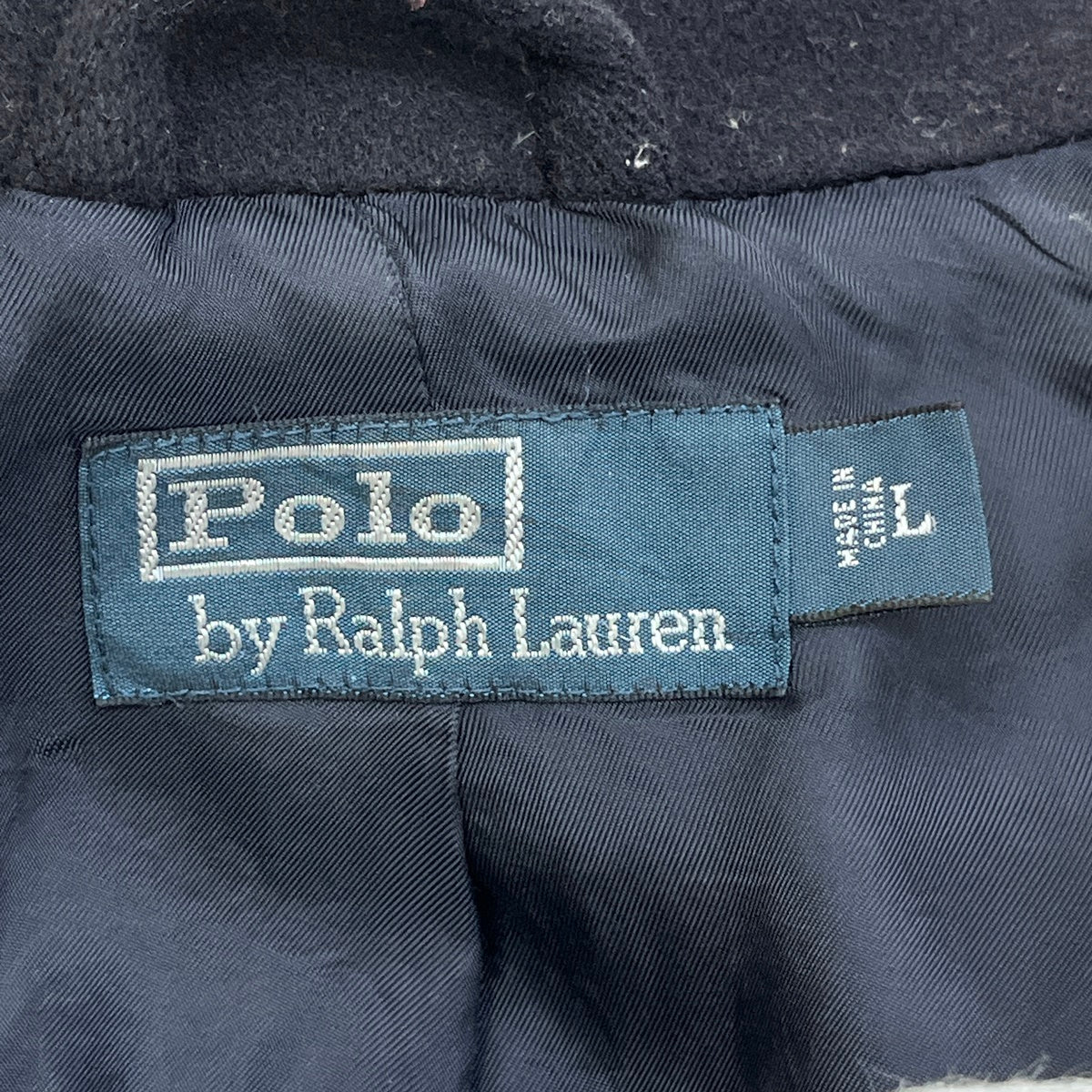 POLO RALPH LAUREN | ポロ・ラルフローレン 90'S ピーコート ネイビー サイズ：L【加古川店】